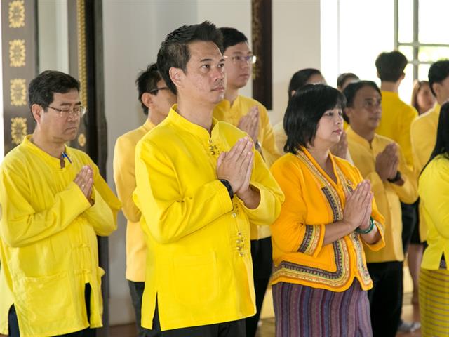 อธิการบดีมหาวิทยาลัยพะเยา,สักการะสิ่งศักดิ์สิทธิ์,เนื่องในโอกาสครบรอบ,9,ปี,,สถาปนามหาวิทยาลัยพะเยา,