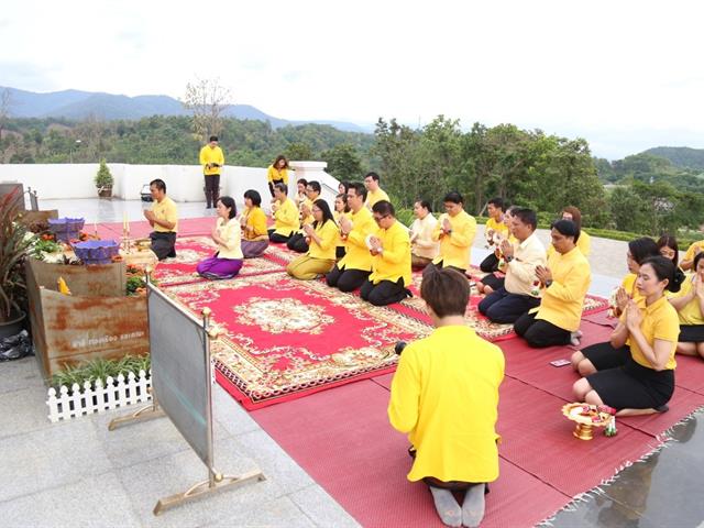 อธิการบดีมหาวิทยาลัยพะเยา,สักการะสิ่งศักดิ์สิทธิ์,เนื่องในโอกาสครบรอบ,9,ปี,,สถาปนามหาวิทยาลัยพะเยา,
