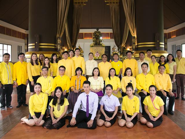 อธิการบดีมหาวิทยาลัยพะเยา,สักการะสิ่งศักดิ์สิทธิ์,เนื่องในโอกาสครบรอบ,9,ปี,,สถาปนามหาวิทยาลัยพะเยา,