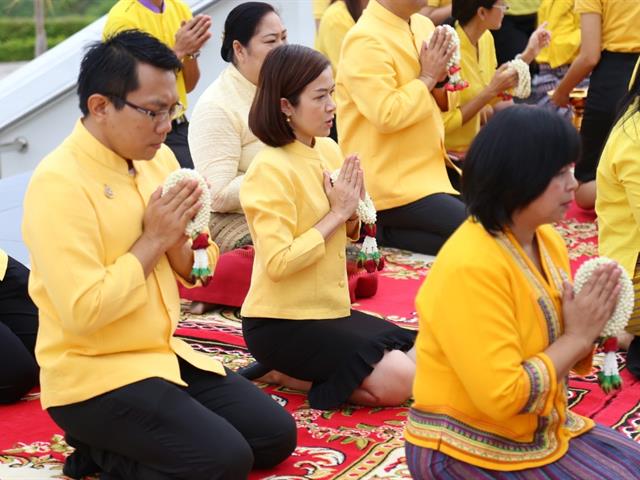 อธิการบดีมหาวิทยาลัยพะเยา,สักการะสิ่งศักดิ์สิทธิ์,เนื่องในโอกาสครบรอบ,9,ปี,,สถาปนามหาวิทยาลัยพะเยา,