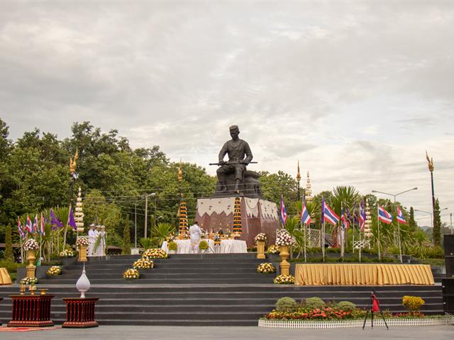 คณะศิลปศาสตร์เข้าร่วมพิธี,ครบรอบ,9,ปี,สถาปนามหาวิทยาลัยพะเยา