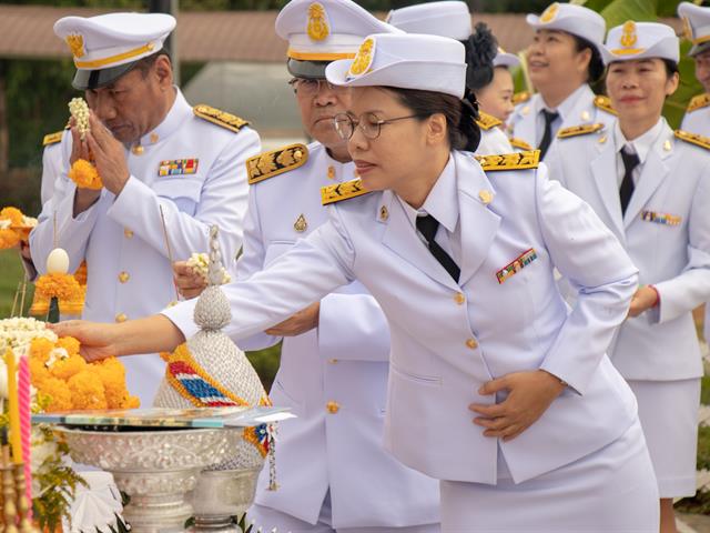 คณะศิลปศาสตร์เข้าร่วมพิธี,ครบรอบ,9,ปี,สถาปนามหาวิทยาลัยพะเยา