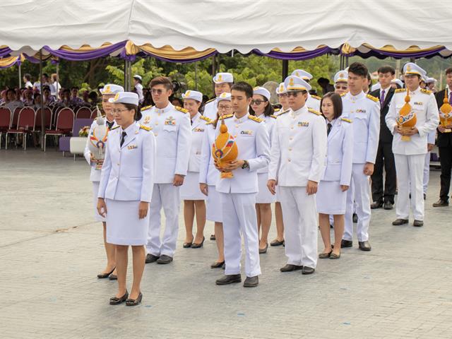 คณะศิลปศาสตร์เข้าร่วมพิธี,ครบรอบ,9,ปี,สถาปนามหาวิทยาลัยพะเยา