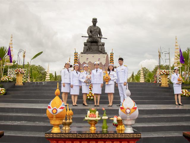 คณะศิลปศาสตร์เข้าร่วมพิธี,ครบรอบ,9,ปี,สถาปนามหาวิทยาลัยพะเยา