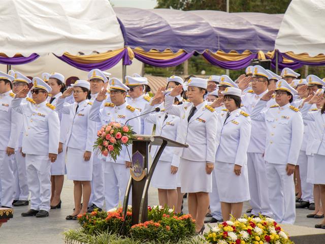 คณะศิลปศาสตร์เข้าร่วมพิธี,ครบรอบ,9,ปี,สถาปนามหาวิทยาลัยพะเยา