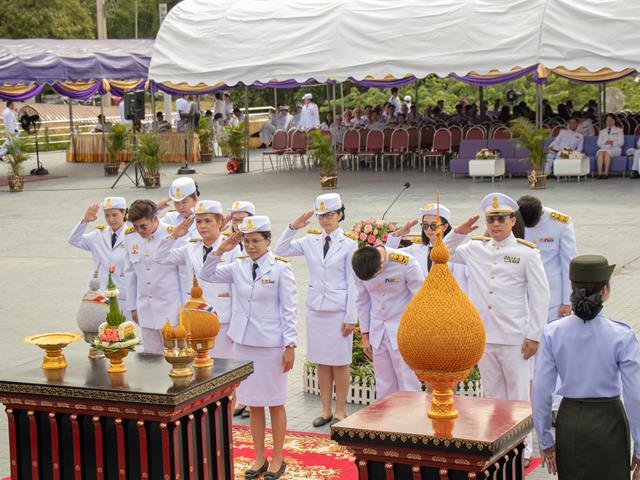 คณะศิลปศาสตร์เข้าร่วมพิธี,ครบรอบ,9,ปี,สถาปนามหาวิทยาลัยพะเยา