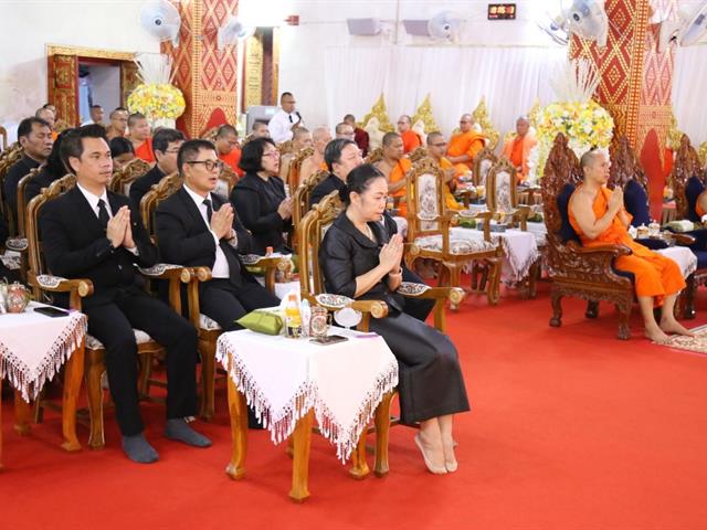 มหาวิทยาลัยพะเยาเป็นเจ้าภาพพิธีบำเพ็ญกุศล,พระอุบาลีคุณูปมาจารย์,(ปวง,ธมฺปญฺญมหาเถร,ป.ธ.5)