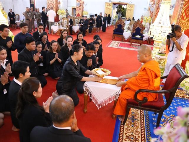 มหาวิทยาลัยพะเยาเป็นเจ้าภาพพิธีบำเพ็ญกุศล,พระอุบาลีคุณูปมาจารย์,(ปวง,ธมฺปญฺญมหาเถร,ป.ธ.5)