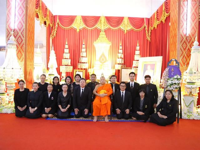 มหาวิทยาลัยพะเยาเป็นเจ้าภาพพิธีบำเพ็ญกุศล,พระอุบาลีคุณูปมาจารย์,(ปวง,ธมฺปญฺญมหาเถร,ป.ธ.5)