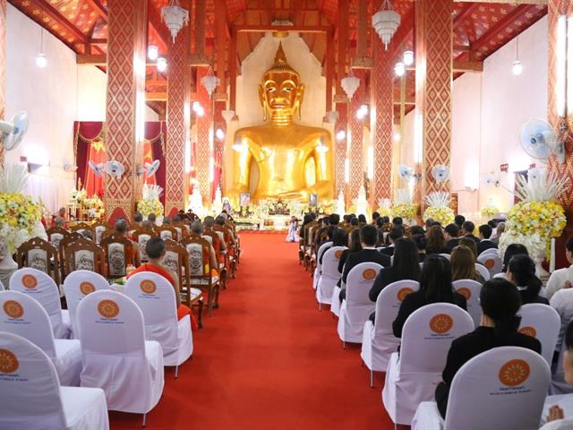 มหาวิทยาลัยพะเยาเป็นเจ้าภาพพิธีบำเพ็ญกุศล,พระอุบาลีคุณูปมาจารย์,(ปวง,ธมฺปญฺญมหาเถร,ป.ธ.5)
