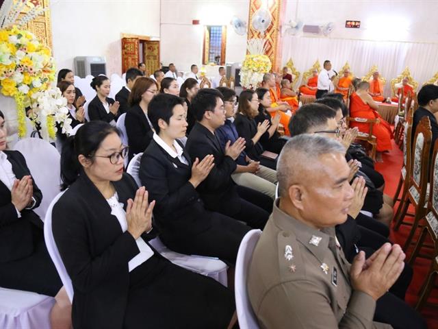 มหาวิทยาลัยพะเยาเป็นเจ้าภาพพิธีบำเพ็ญกุศล,พระอุบาลีคุณูปมาจารย์,(ปวง,ธมฺปญฺญมหาเถร,ป.ธ.5)