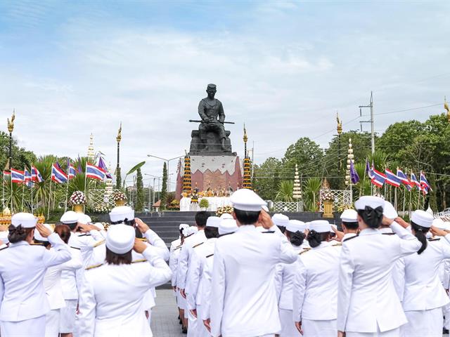 คณะนิติศาสตร์,เข้าร่วมพิธีบวงสรวงสมเด็จพระนเรศวรมหาราช,พิธีบำเพ็ญกุศลถวายแด่สมเด็จพระนเรศวรมหาราช
