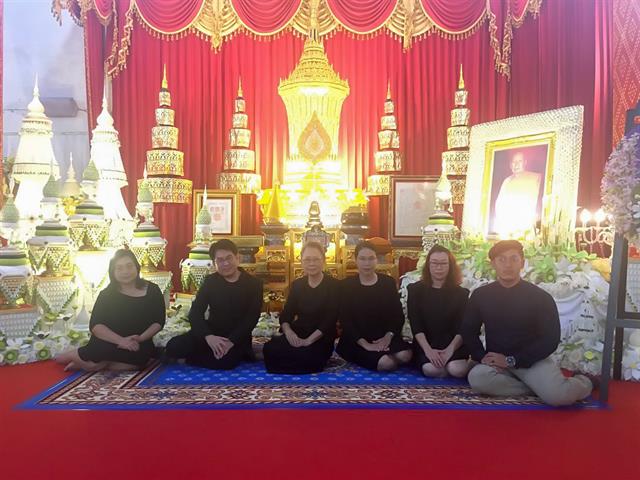 คณะศิลปศาสตร์เข้าร่วมงานบำเพ็ญกุศลพระครูอุบาลีคุณูปมาจารย์