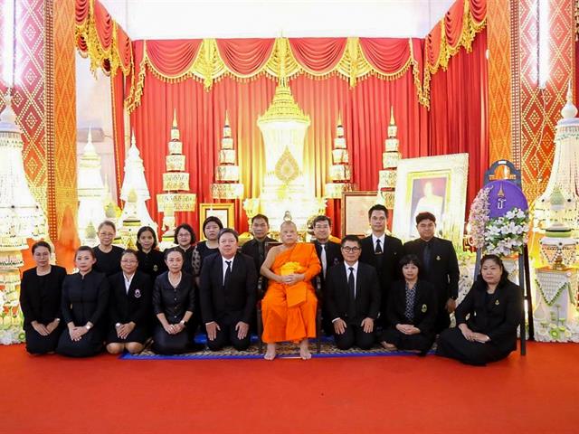 คณะศิลปศาสตร์เข้าร่วมงานบำเพ็ญกุศลพระครูอุบาลีคุณูปมาจารย์
