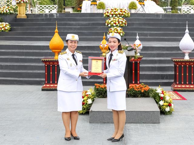 ศูนย์บรรณสารและสื่อการศึกษา,ร่วมพิธีบวงสรวงสมเด็จพระนเรศวรมหาราช,พิธีบำเพ็ญกุศลถวายแด่สมเด็จพระนเรศวรมหาราช,งานวันสถาปนามหาวิทยาลัยพะเยา,ครบรอบ,9,ปี
