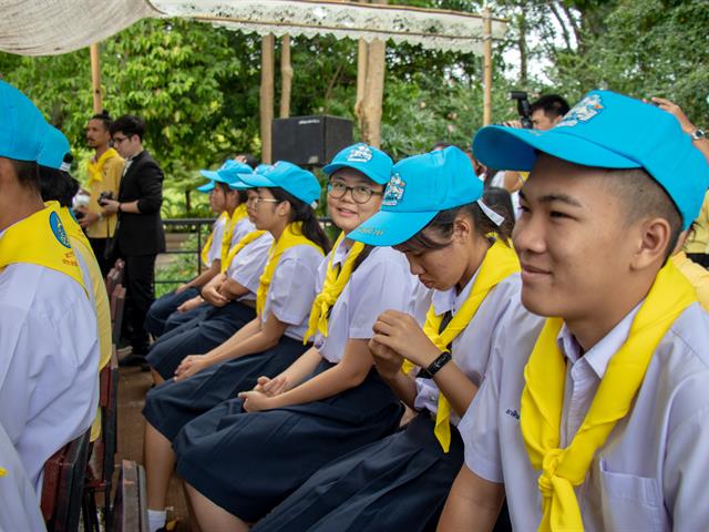 คณะศิลปศาสตร์เข้าร่วมโครงการ,“สัปดาห์จิตอาสา,เราทำความดีด้วยหัวใจ”