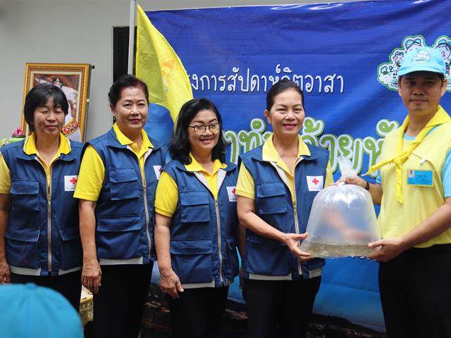 กิจกรรมปลูกต้นไม้และปล่อยปลาถวายเป็นพระราชกุศล