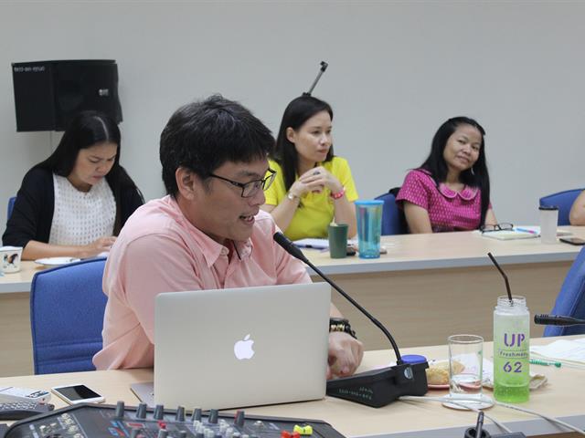 ศูนย์บรรณสารและสื่อการศึกษา,ฝึกอบรมก๊าชเรือนกระจก,เรื่อง,ภาวะโลกร้อน,มุ่งสู่การเป็นสำนักงานสีเขียว
