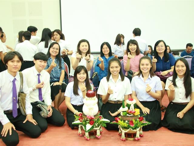 คณะเกษตรศาสตร์และทรัพยากรธรรมชาติ,ม.พะเยา,จัดโครงการพิธีไหว้ครู,ประจำปีการศึกษา,2562,“น้อมระลึก,สักกา,บูชาครู”