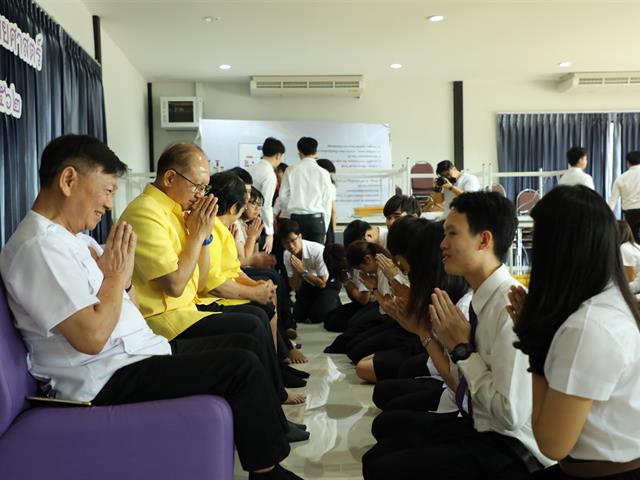 สโมสรนิสิตคณะทันตแพทยศาสตร์,จัดพิธีไหว้ครู,คณะทันตแพทยศาสตร์,ประจำปีการศึกษา,2562
