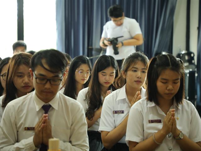 สโมสรนิสิตคณะทันตแพทยศาสตร์,จัดพิธีไหว้ครู,คณะทันตแพทยศาสตร์,ประจำปีการศึกษา,2562