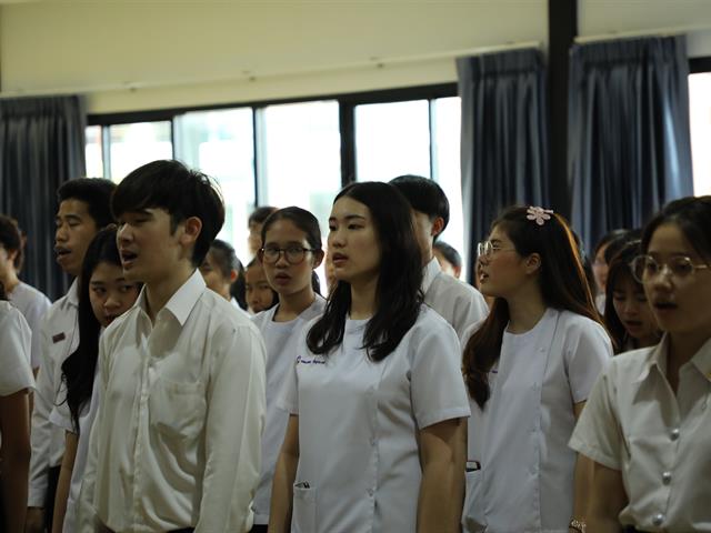 สโมสรนิสิตคณะทันตแพทยศาสตร์,จัดพิธีไหว้ครู,คณะทันตแพทยศาสตร์,ประจำปีการศึกษา,2562