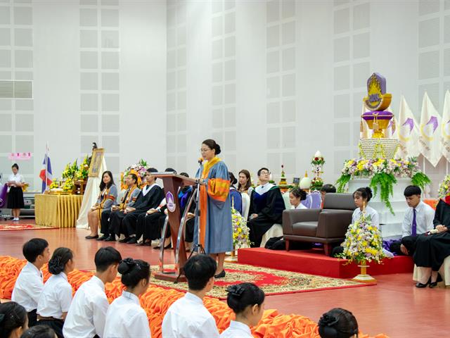 คณะศิลปศาสตร์จัดพิธีไหว้ครู,“กราบคุรุปูจา,ครูบาอาจารย์เจ้า”,ประจำปีการศึกษา,๒๕๖๒