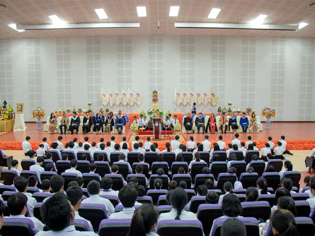 คณะศิลปศาสตร์จัดพิธีไหว้ครู,“กราบคุรุปูจา,ครูบาอาจารย์เจ้า”,ประจำปีการศึกษา,๒๕๖๒