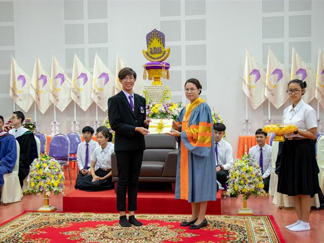 คณะศิลปศาสตร์จัดพิธีไหว้ครู,“กราบคุรุปูจา,ครูบาอาจารย์เจ้า”,ประจำปีการศึกษา,๒๕๖๒