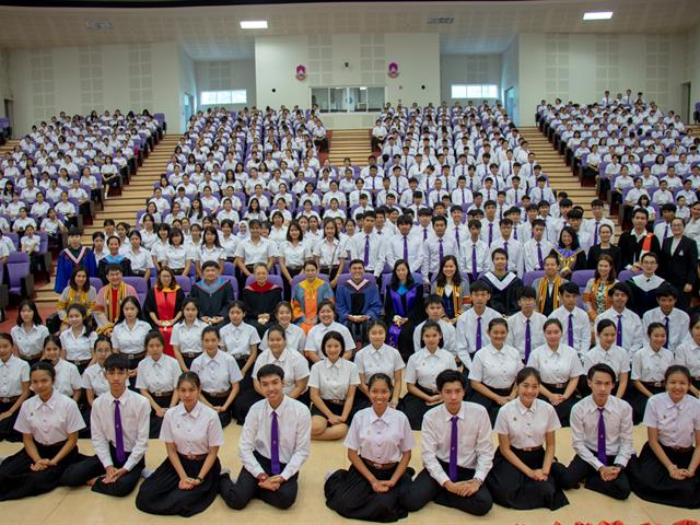คณะศิลปศาสตร์จัดพิธีไหว้ครู,“กราบคุรุปูจา,ครูบาอาจารย์เจ้า”,ประจำปีการศึกษา,๒๕๖๒