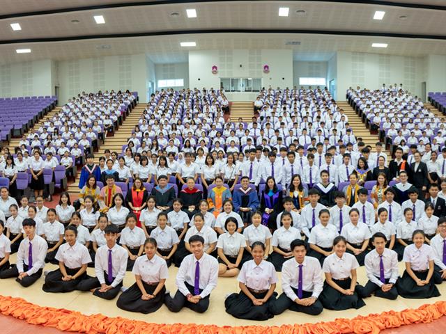 คณะศิลปศาสตร์จัดพิธีไหว้ครู,“กราบคุรุปูจา,ครูบาอาจารย์เจ้า”,ประจำปีการศึกษา,๒๕๖๒