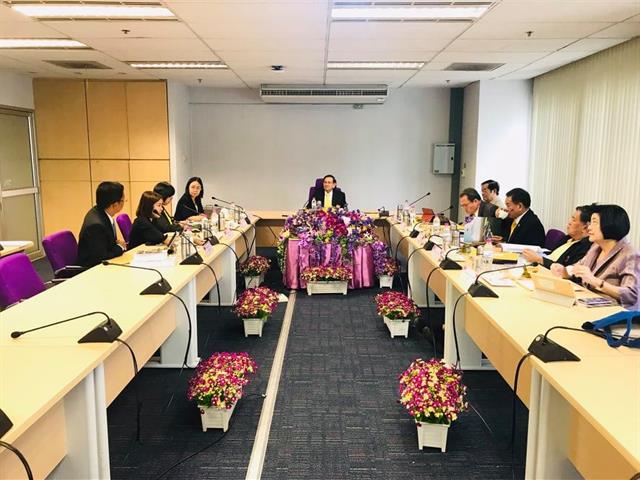 การประชุมคณะกรรมการพิจารณาและกลั่นกรองระเบียบวาระการประชุมสภามหาวิทยาลัยพะเยา,ครั้งที่,6/2562