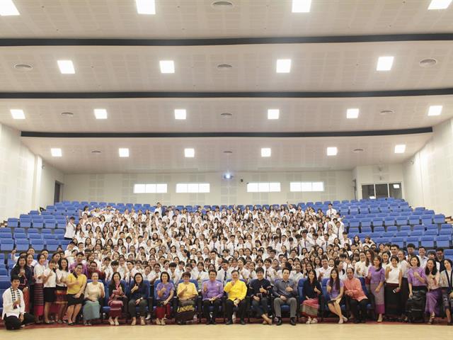 พิธีไหว้ครูคณะเภสัชศาสตร์,มหาวิทยาลัยพะเยา,ประจำปีการศึกษา,2562,