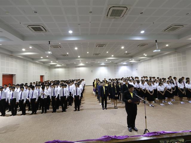 คณะเทคโนโลยีสารสนเทศและการสื่อสาร,มหาวิทยาลัยพะเยา,จัดพิธีถวายพระพรชัยมงคล,และลงนามถวายพระพร,เนื่องในโอกาสวันเฉลิมพระชนมพรรษา,67,พรรษา,พระบาทสมเด็จ,พระเจ้าอยู่หัว