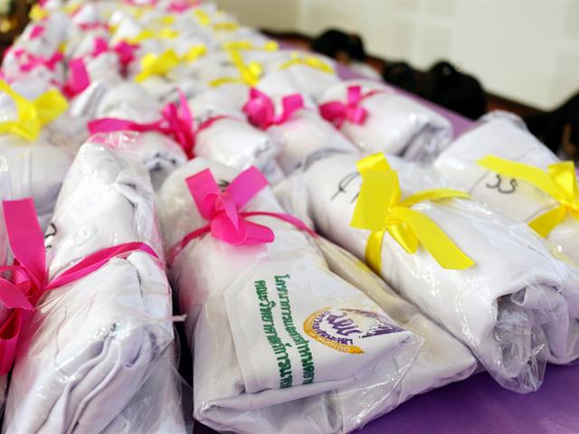 คณะวิทยาศาสตร์การแพทย์,ม.พะเยา,จัดพิธีมอบเสื้อปฏิบัติการทางคลินิกให้แก่นิสิตหลักสูตรโภชนาการและการกำหนดอาหารรุ่นที่,6