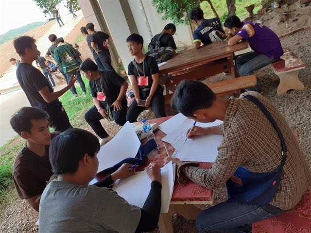 คณะวิศวกรรมศาสตร์,รวมเกียร์อาสาพัฒนาวิศวกรรมศาสตร์,เพื่อสร้างแบบร่างแนวคิดการพัฒนาพื้นที่ภายในคณะ,