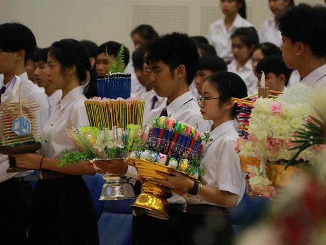 MIS,จัดพิธีไหว้ครูประจำปีการศึกษา,2562
