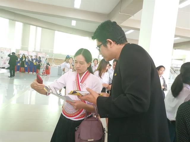 คณะเทคโนโลยีสารสนเทศและการสื่อสาร,มหาวิทยาลัยพะเยา,ร่วมจัดบูธนิทรรศการแนะนำหลักสูตร,ในกิจกรรม,OpenHouse,2019