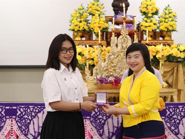 หน่วยกิจการนิสิตและทำนุบำรุงศิลปวัฒนธรรม,พร้อมด้วยสโมสรนิสิต,ได้จัดดำเนินโครงการคุรุปูจา,ไหว้สา,ปารมี(ไหว้ครูคณะรัฐศาสตร์และสังคมศาสตร์),ประจำปีการศึกษา,2562