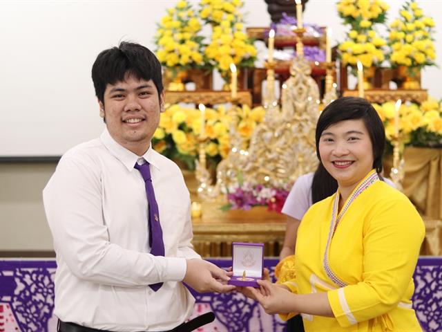 หน่วยกิจการนิสิตและทำนุบำรุงศิลปวัฒนธรรม,พร้อมด้วยสโมสรนิสิต,ได้จัดดำเนินโครงการคุรุปูจา,ไหว้สา,ปารมี(ไหว้ครูคณะรัฐศาสตร์และสังคมศาสตร์),ประจำปีการศึกษา,2562