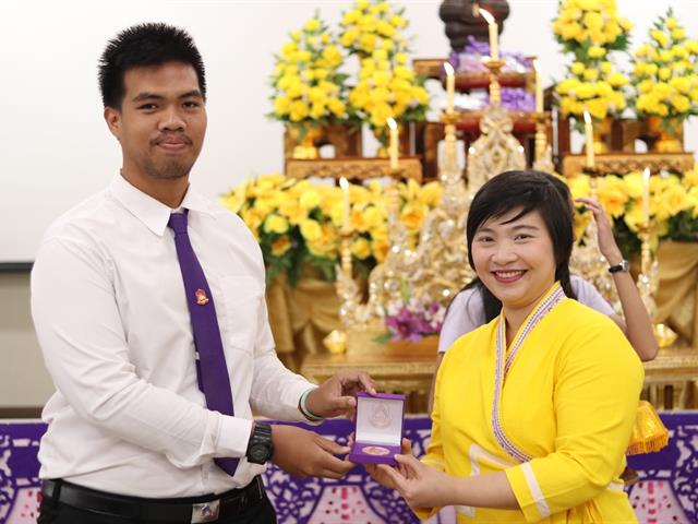 หน่วยกิจการนิสิตและทำนุบำรุงศิลปวัฒนธรรม,พร้อมด้วยสโมสรนิสิต,ได้จัดดำเนินโครงการคุรุปูจา,ไหว้สา,ปารมี(ไหว้ครูคณะรัฐศาสตร์และสังคมศาสตร์),ประจำปีการศึกษา,2562