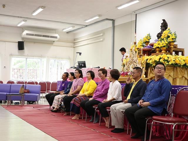 หน่วยกิจการนิสิตและทำนุบำรุงศิลปวัฒนธรรม,พร้อมด้วยสโมสรนิสิต,ได้จัดดำเนินโครงการคุรุปูจา,ไหว้สา,ปารมี(ไหว้ครูคณะรัฐศาสตร์และสังคมศาสตร์),ประจำปีการศึกษา,2562