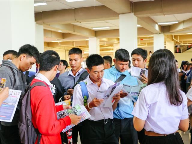 คณะรัฐศาสตร์และสังคมศาสตร์,มหาวิทยาลัยพะเยา,ร่วมจัดนิทรรศการ,UP,Open,House,2019