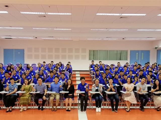 คณะศิลปศาสตร์จัดแนะแนวการศึกษาต่อในระดับอุดมศึกษาแก่นักเรียนโรงเรียนแม่อายวิทยาคม
