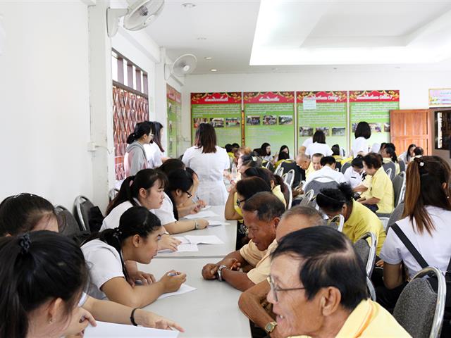 โภชนาการชุมชน,วิชาแห่งการเรียนรู้นอกห้องเรียนของนิสิต,เพื่อรองรับสังคมผู้สูงวัย