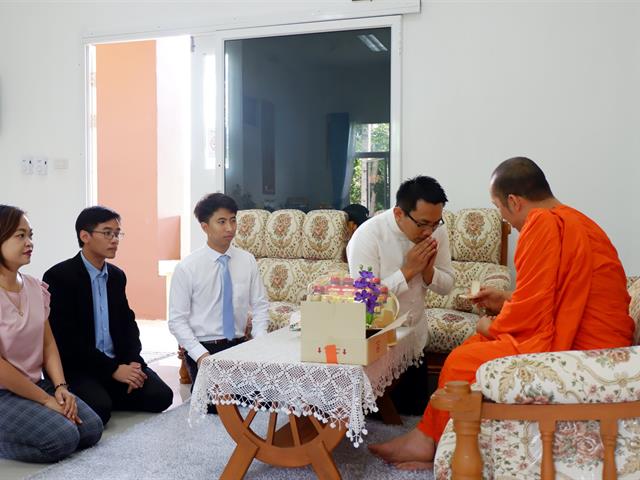 คณะเภสัชศาสตร์,เข้าน้อมถวายมุทิตาสักการะ,รองศาสตราจารย์,พระราชปริยัติ,ดร.ณษิกรณ์,อรินฺทโม,เจ้าคณะจังหวัดพะเยา