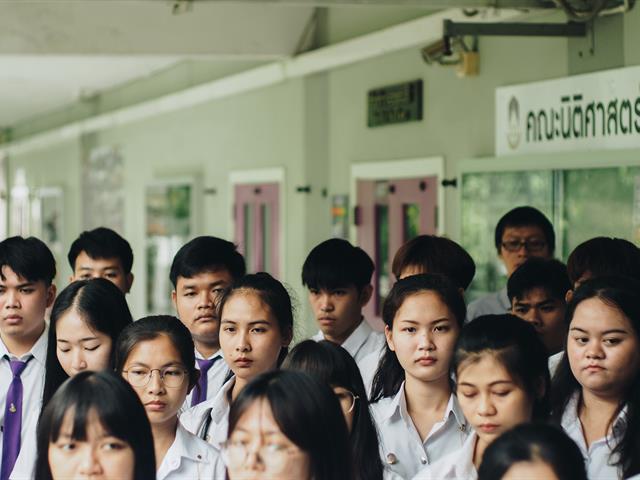 คณะนิติศาสตร์เข้าร่วมพิธีวางพวงมาลาและบำเพ็ญกุศลเนื่องในงาน,,"วันรพี"