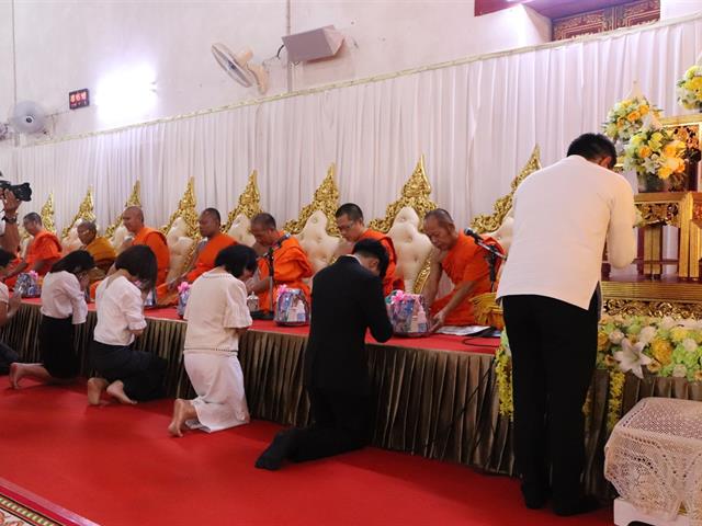 คณะเภสัชศาสตร์,ร่วมกับหน่วยงานราชการและเอกชน,เป็นเจ้าภาพในพิธีบำเพ็ญกุศลสรีระสังขาร,หลวงปู่พระอุบาลีคุณูปมาจารย์,(ปวง,ธมฺมปญฺญมหาเถร,ป.ธ.,๕)