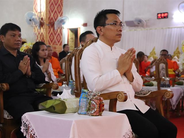 คณะเภสัชศาสตร์,ร่วมกับหน่วยงานราชการและเอกชน,เป็นเจ้าภาพในพิธีบำเพ็ญกุศลสรีระสังขาร,หลวงปู่พระอุบาลีคุณูปมาจารย์,(ปวง,ธมฺมปญฺญมหาเถร,ป.ธ.,๕)