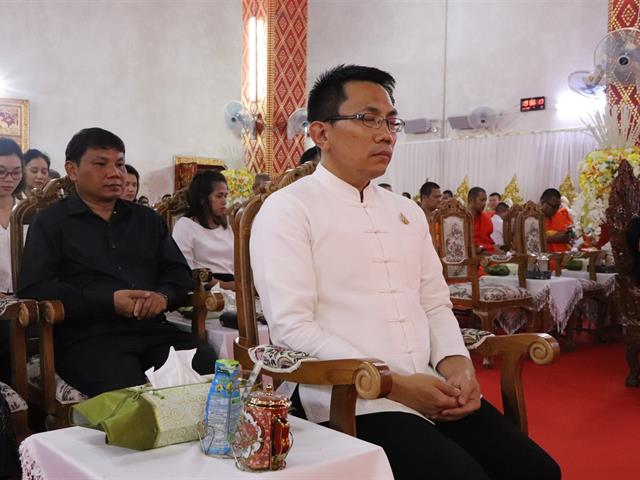 คณะเภสัชศาสตร์,ร่วมกับหน่วยงานราชการและเอกชน,เป็นเจ้าภาพในพิธีบำเพ็ญกุศลสรีระสังขาร,หลวงปู่พระอุบาลีคุณูปมาจารย์,(ปวง,ธมฺมปญฺญมหาเถร,ป.ธ.,๕)